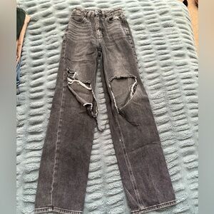 Pacsun Distressed Black Jeans, 90’s Boyfriend, size 22